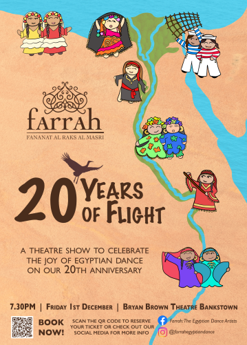 FarrahShowA5Flyer